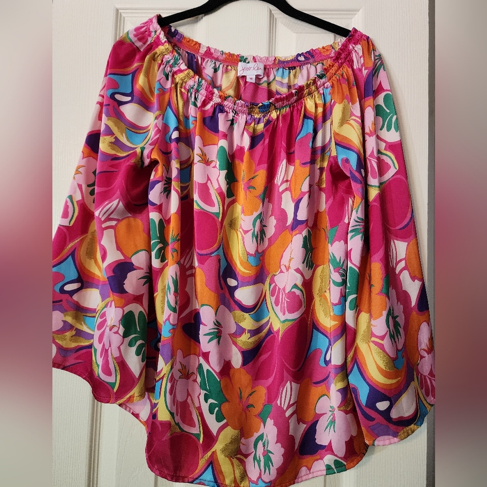 LIKE NEW Jess Lea Always Happy Off The Shoulder Women's Top